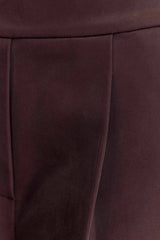 Alden High Waisted Short - Chocolate