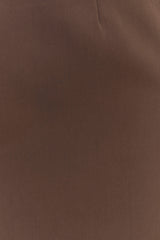 Effy Suiting Mini Skirt - Cacao Brown