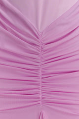 Roisin Slinky Maxi Dress - Powder Pink