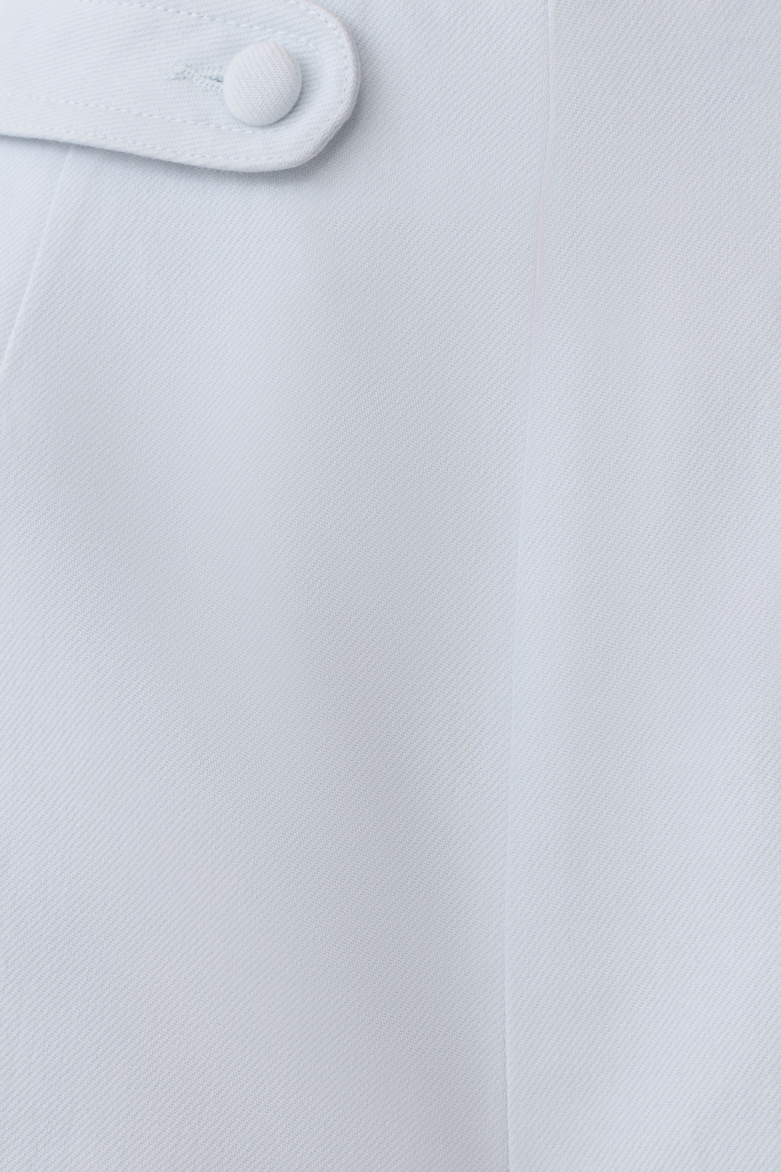 Josephine Cotton Shorts With Waistbands - Ice Blue