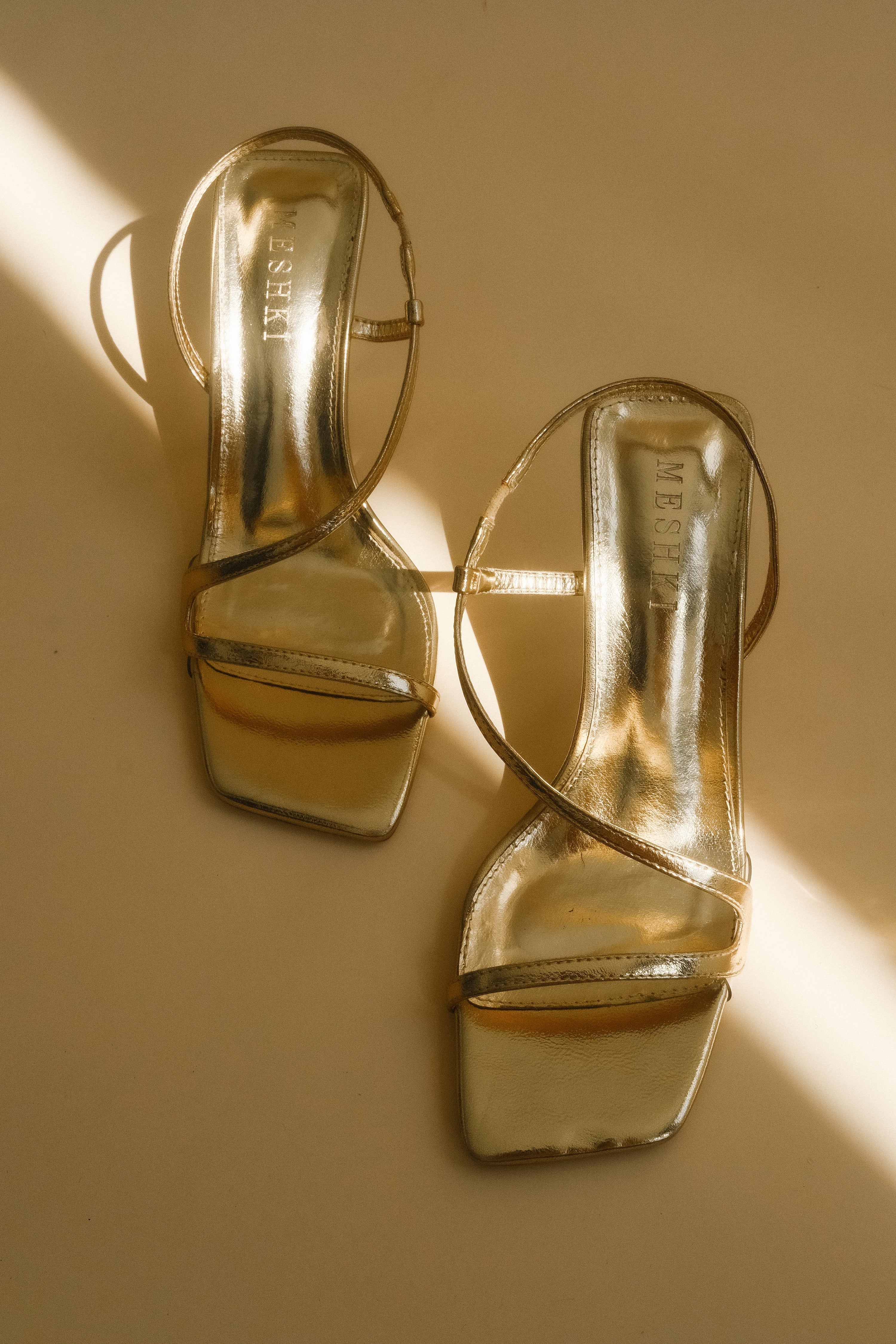 Jaska Metallic High Heel - Gold