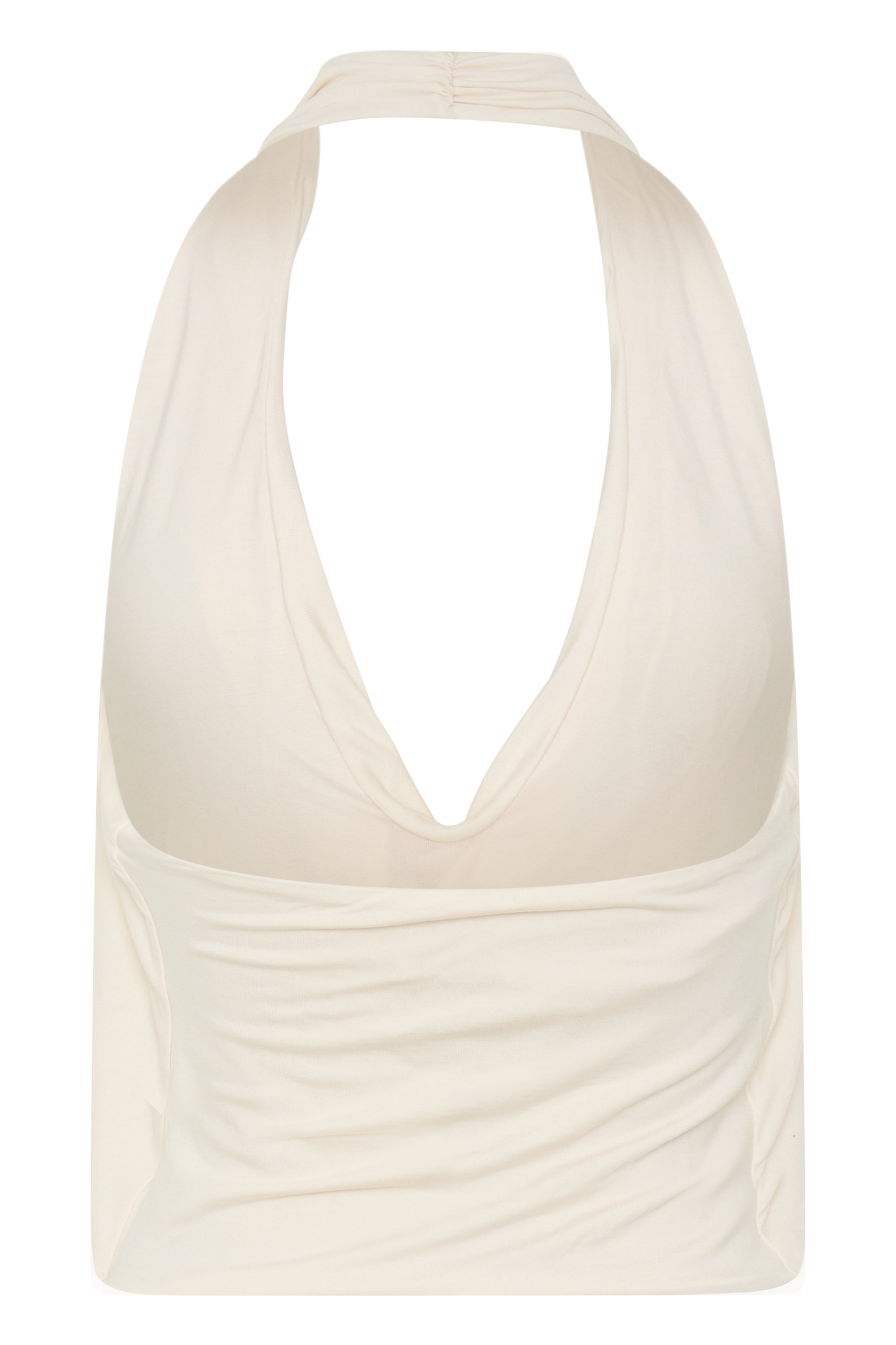 Huyen Cowl Front Modal Top - Ivory